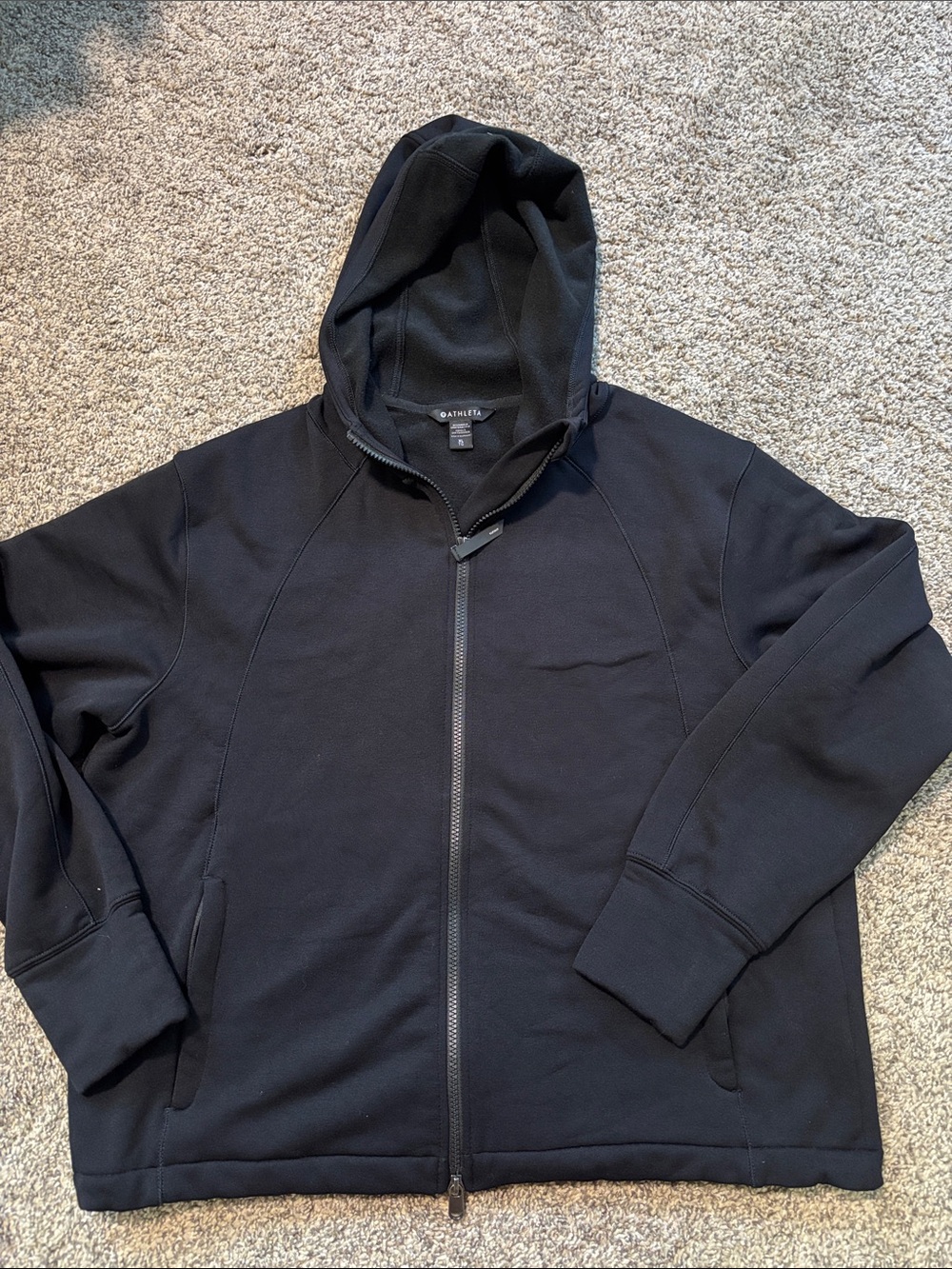Athleta Fleece Full Zip size XL